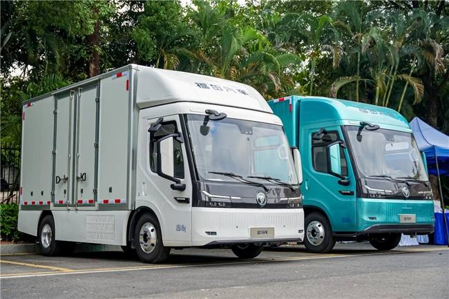 高端進(jìn)化 智慧破界 全新啟明星平臺(tái)歐馬可純電輕卡亮相珠三角