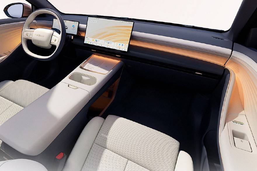 日產N6插混轎車內飾曝光:純電跑150km 對標秦PLUS 11月13日預售