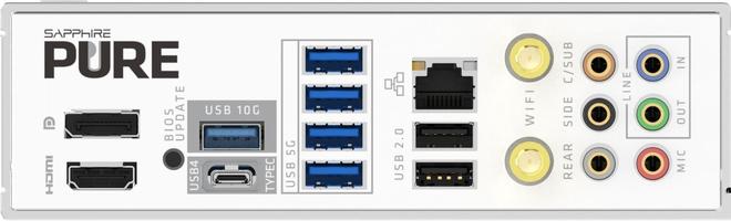 藍寶石PURE極地X870A WIFI 7主板外觀、規格曝光,白銀灰設計